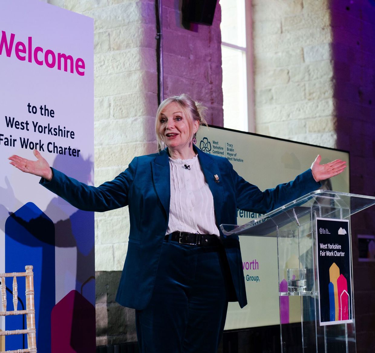 Tracy Brabin At Fair Work Charter Event 2025