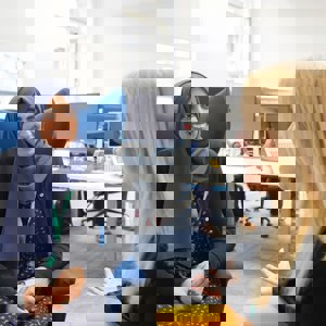 Combined Authority Colleagues Sat In Chairs In Office