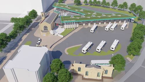 Halifax Bus Station CGI Image