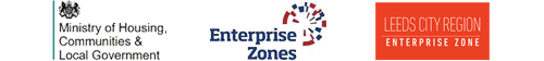 ministry of housing communities enterprise zones leeds city region enterprise zone logos