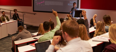 University Students In a Lecture theatre