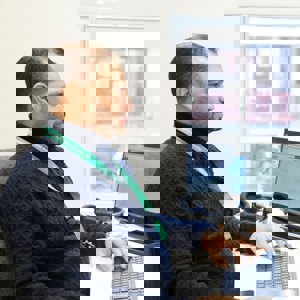 Combined Authority Colleague Working At Desk