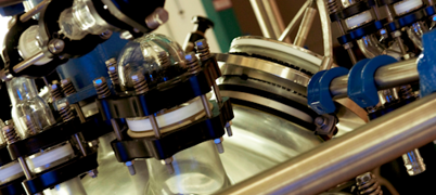 Close up of machinery 