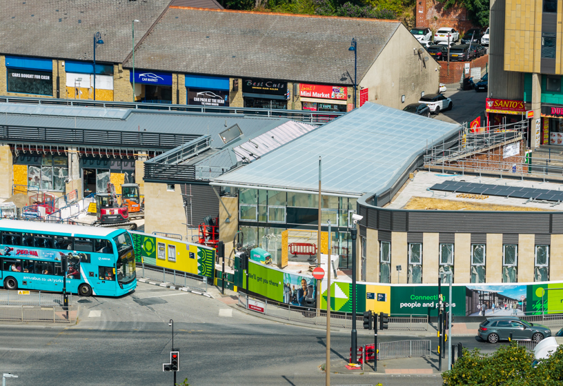 Dewsbury Bus Station Works July 2026