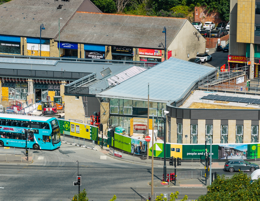 Dewsbury Bus Station Works July 2026