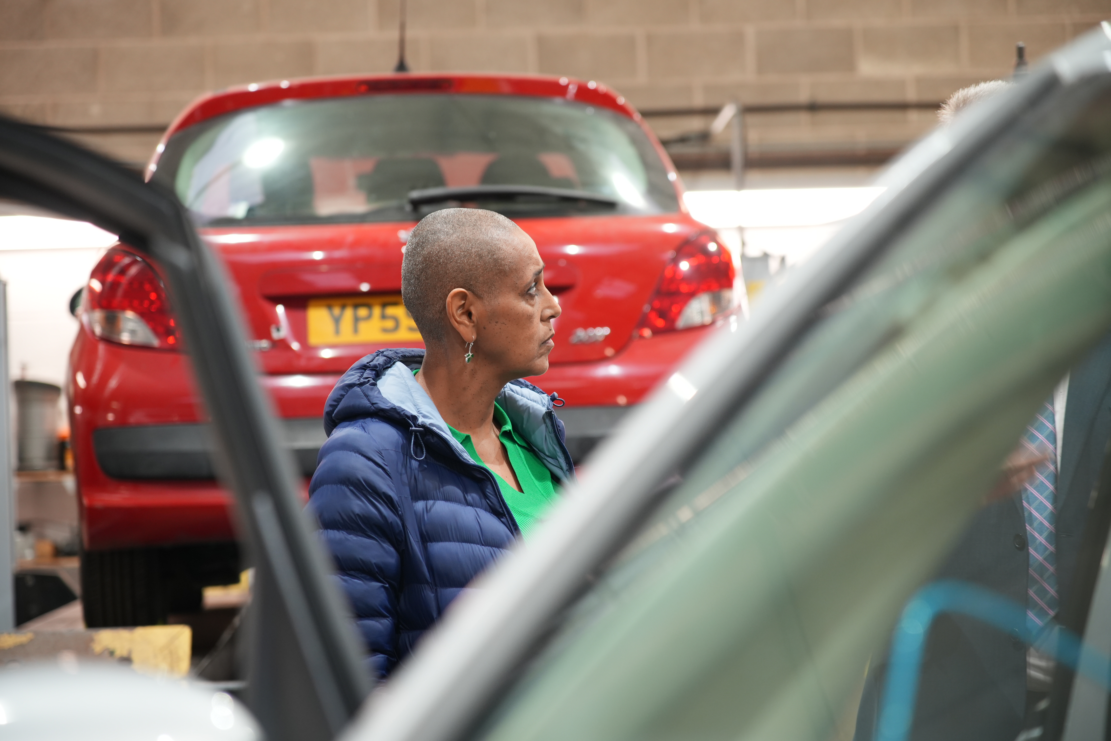 Photo of Deputy Mayor for Policing and Crime, Alison Lowe. She is looking at someone in the distance.