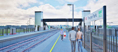 Latest look at Thorpe Park Rail Station plans, from the consultation launched August 2026
