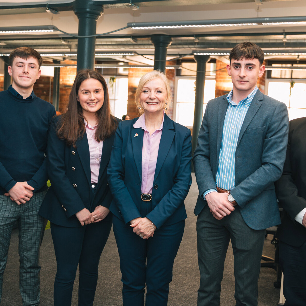 Tracy Brabin meeting apprentices as part of the Green Jobs Taskforce