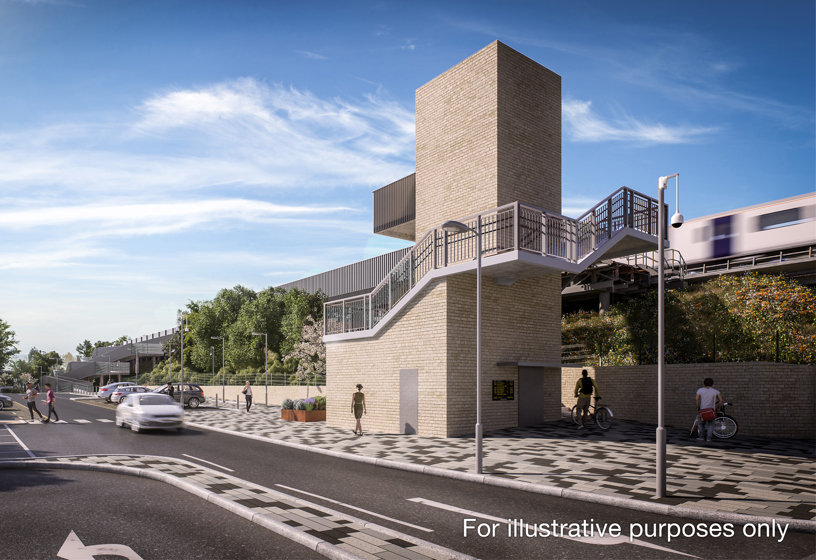 Elland Station Car Park - concept image