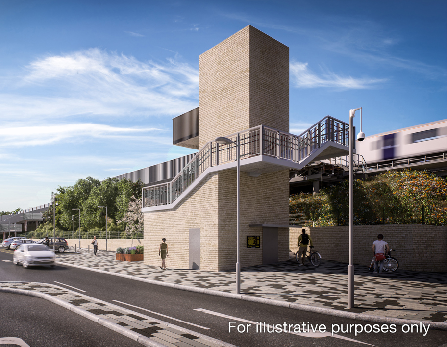 Elland Station Car Park - concept image