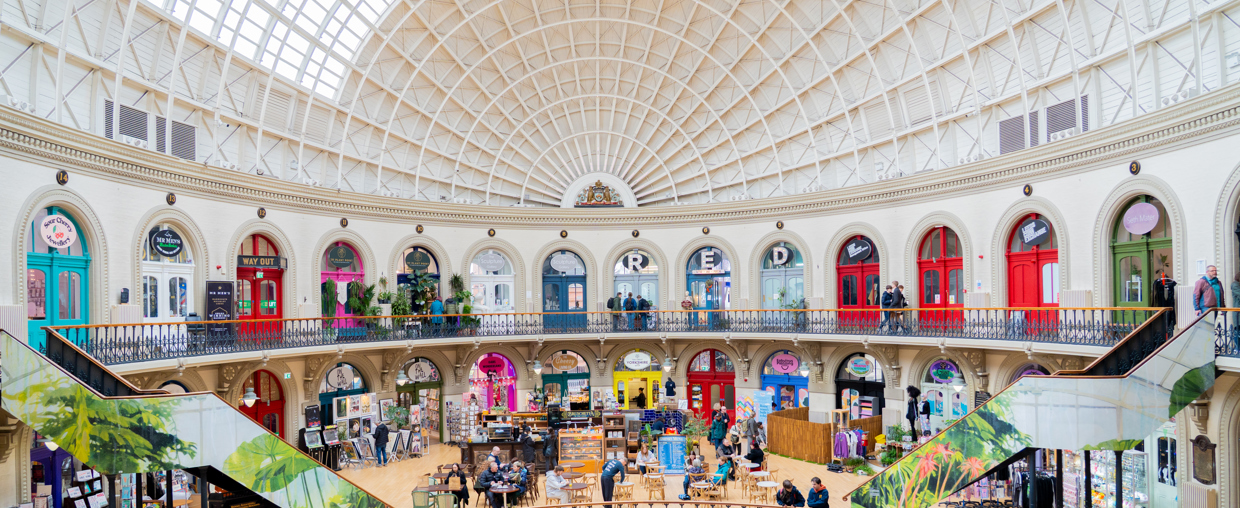 Leeds Corn Exchange interior