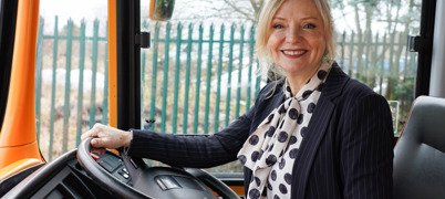 Tracy Driving Bus