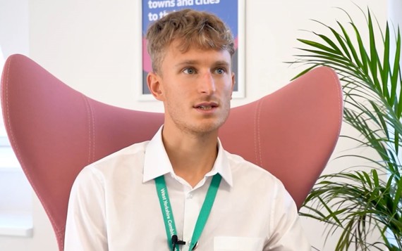 Joe Jackson, Programme Assistant at the Combined Authority