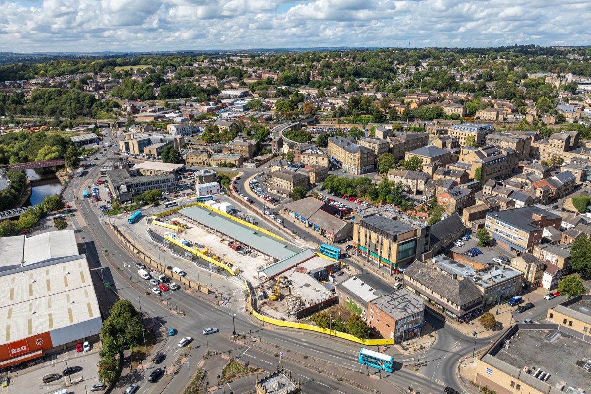 Dewsbury Station Improvement works