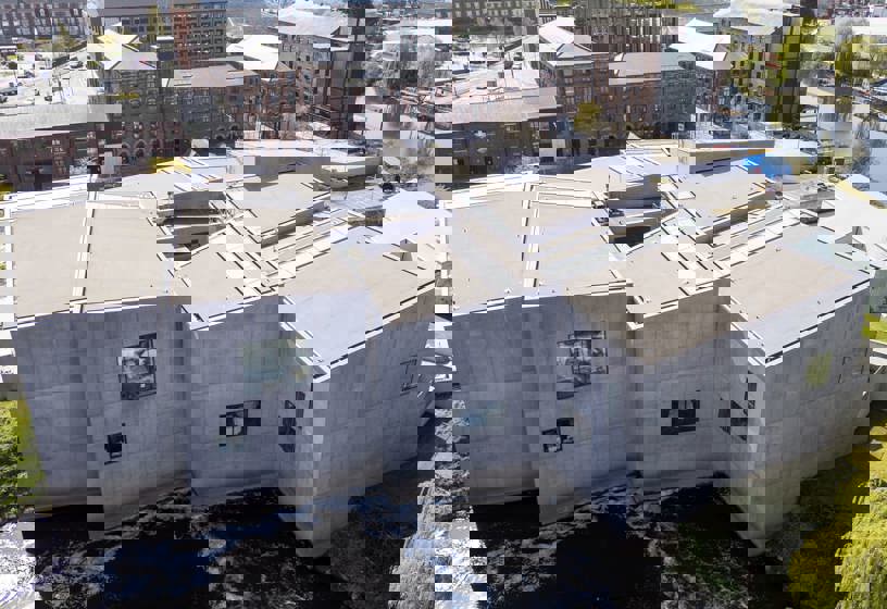 Hepwoth Gallery In Wakefield