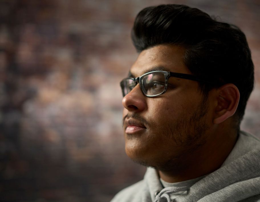 Behind the scenes photo of Kabir