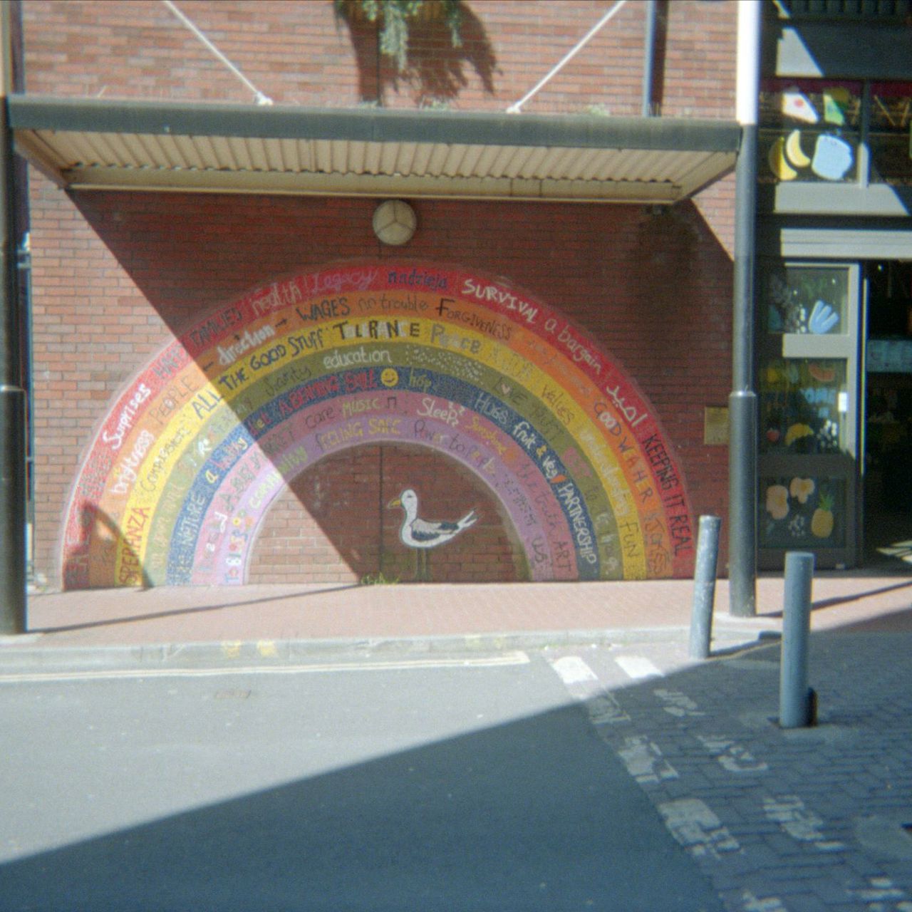 Graffiti at Leeds Kirkgate Market