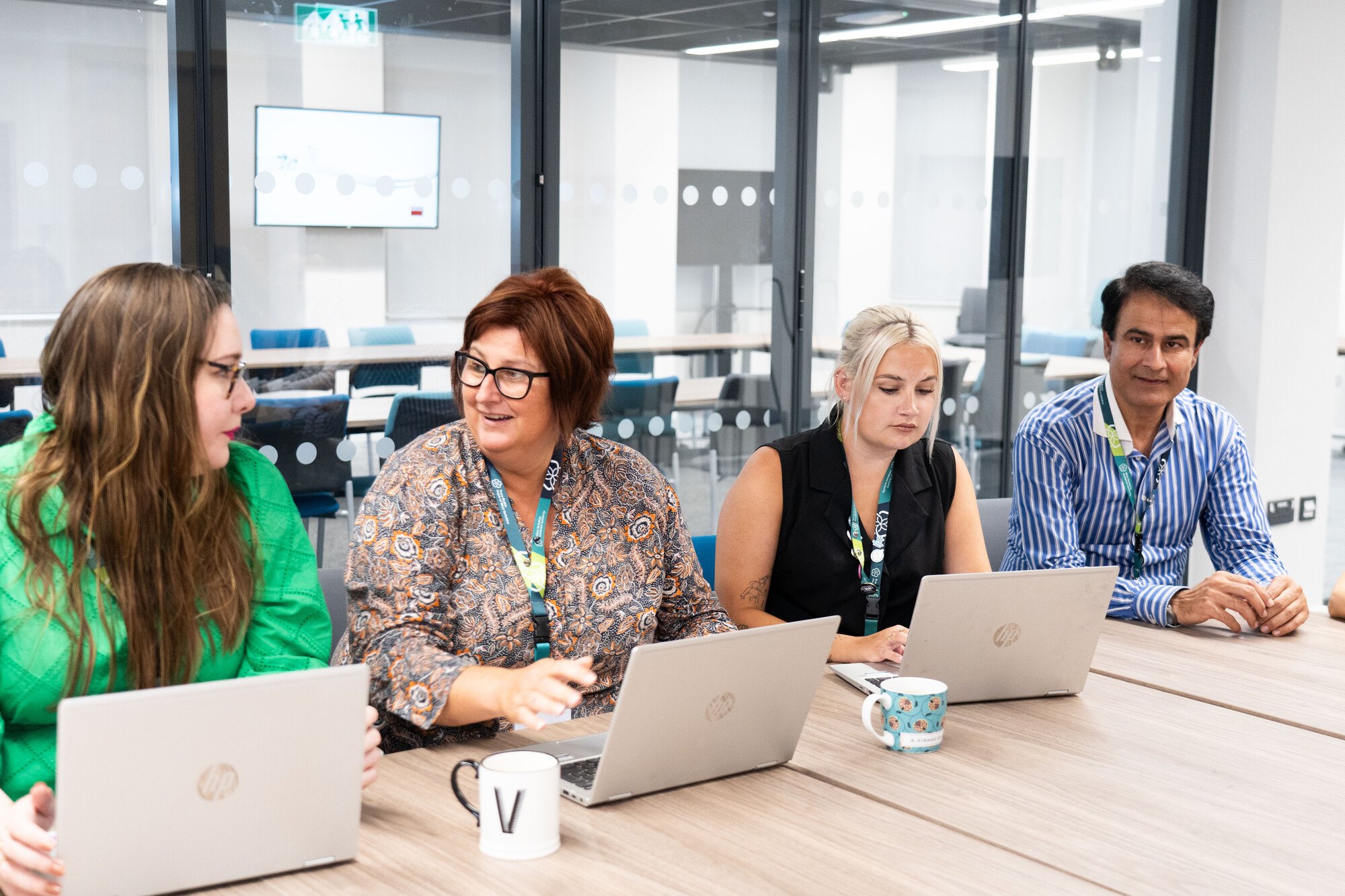 Combined Authority Colleagues In Meeting