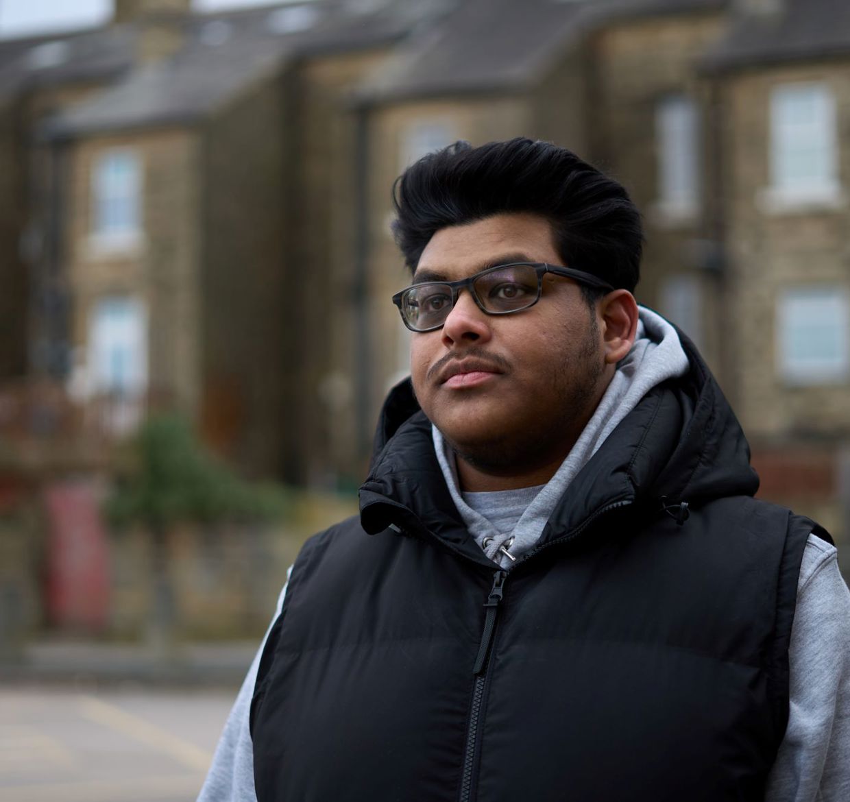 Behind the scenes photo of Kabir