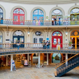 Leeds Corn Exchange interior