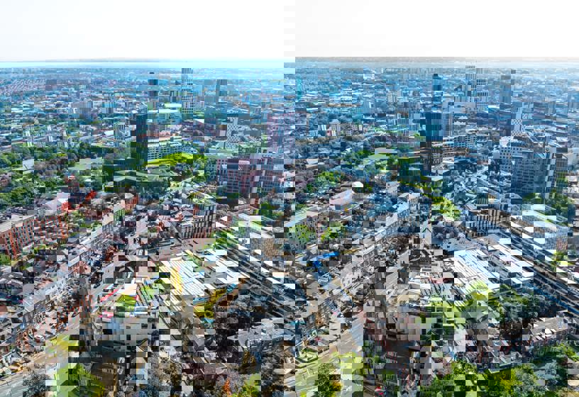 Woodhouse Lane In Leeds Aerial