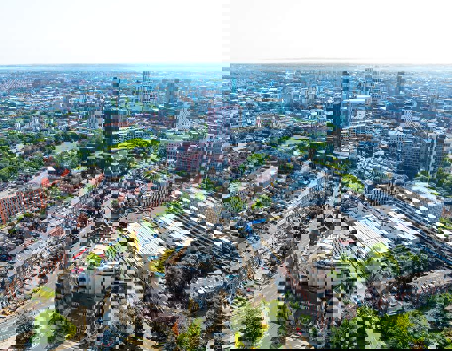 Woodhouse Lane In Leeds Aerial