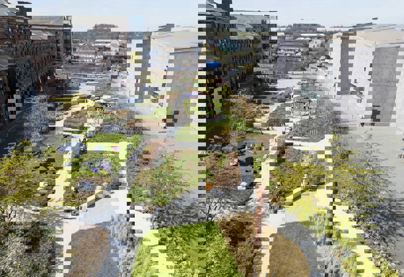 Hepwoth Gallery In Wakefield