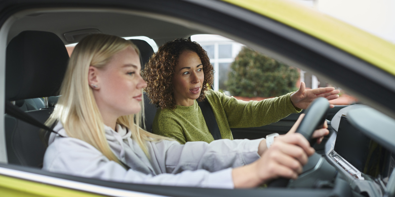 Driving with parent