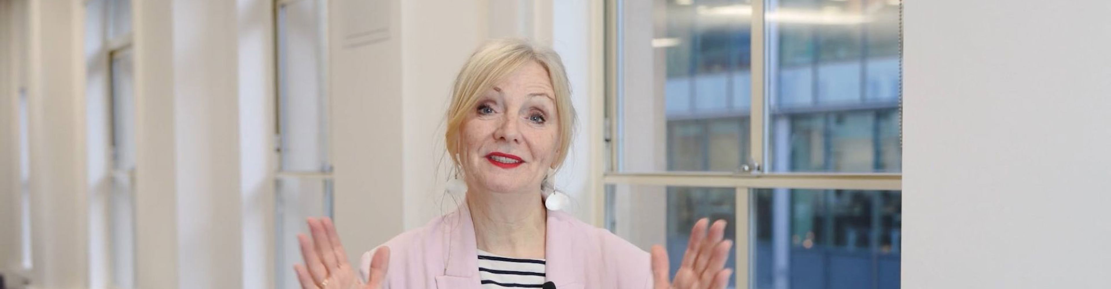 Mayor Tracy Brabin, speaking