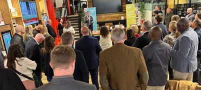 FSB event with attendees listening to speaker