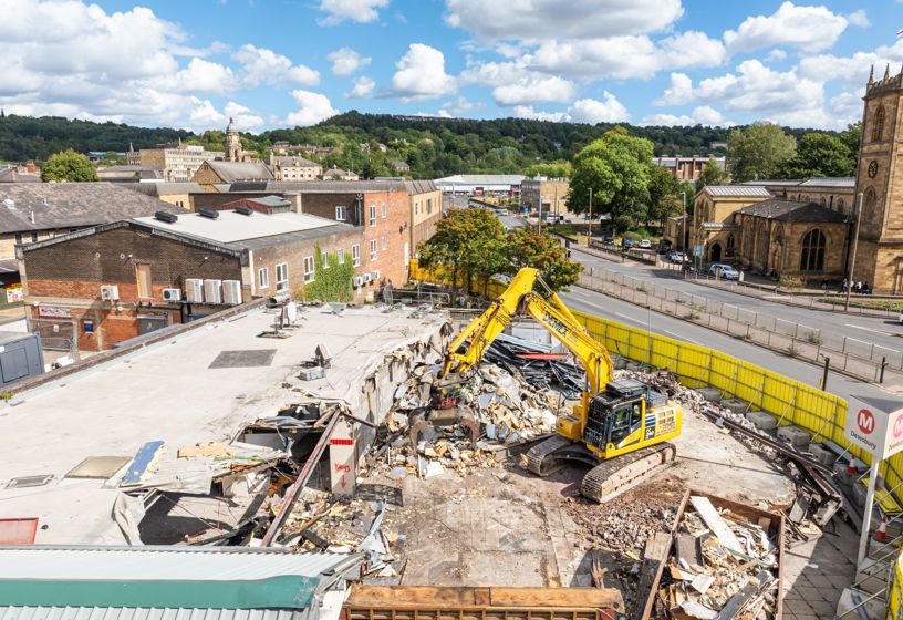 Dewsbury Station Improvement works