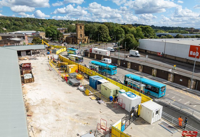 Dewsbury Station Improvement works