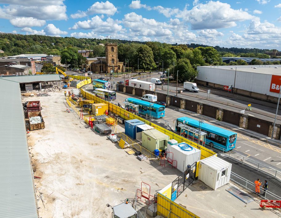 Dewsbury Station Improvement works